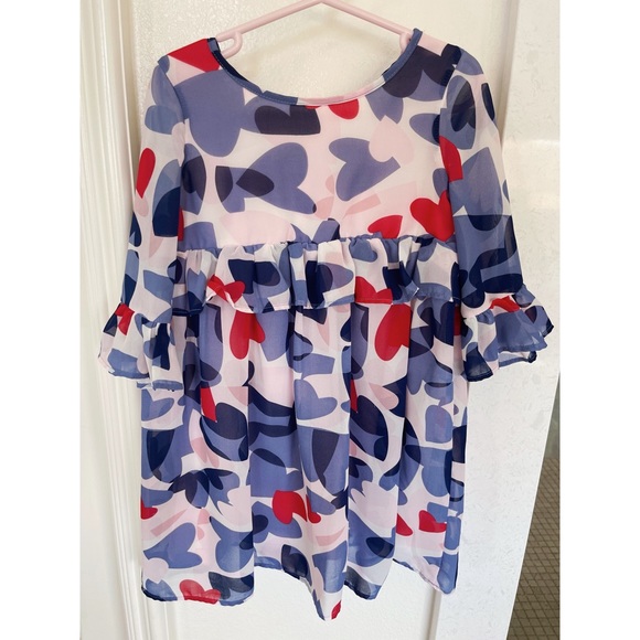 kate spade Other - Kate Spade Kids Girl Hearts Dress Size 5
